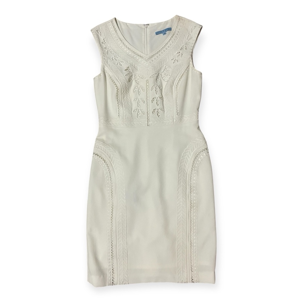 Antonio Melani Sz 6 White Lace Dress